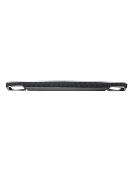 Paraurti posteriore Valance diffusore con scarico per Audi A6 4G Limousine (11-14) Facelift Look