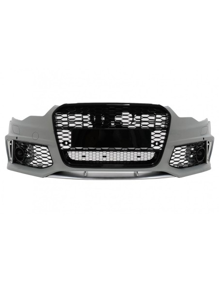 Paraurti anteriore con griglia centrale per Audi A6 C7 4G (11-15) RS6 Design