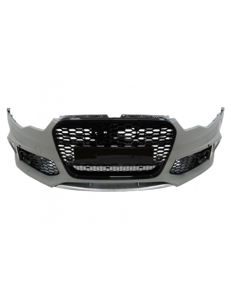 Paraurti anteriore con griglia centrale per Audi A6 C7 4G (11-15) RS6 Design