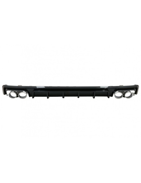 Paraurti posteriore Valance diffusore S6 Design per A6 C8 Avant Sedan.