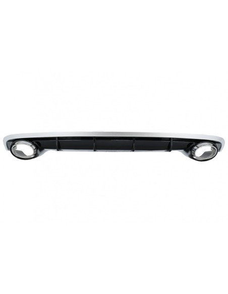 Paraurti posteriore Valance diffusore RS6 Design per A6 4G C7 Facelift (15-18).