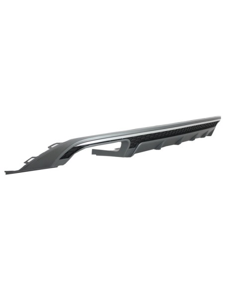 Paraurti posteriore Valance diffusore S6 Design per A6 4G Facelift Limousine Avant (15-18).