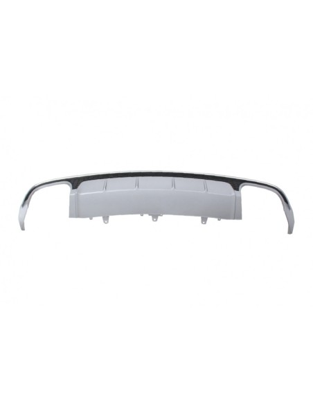 Paraurti posteriore Valance diffusore per A6 4G Facelift (15-18) Berlina Limousine S6 Design.