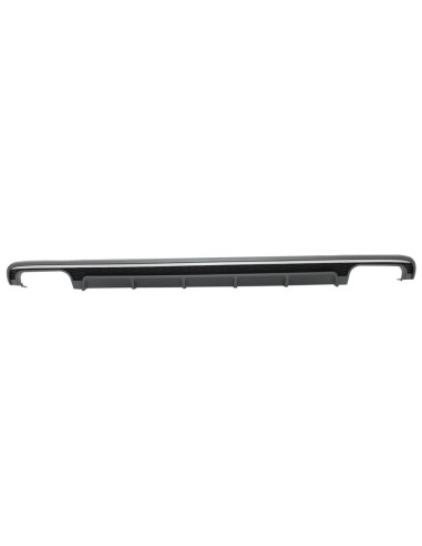 Paraurti posteriore Valance diffusore con scarico e griglia anteriore per Audi A6 4G Facelift (15-18) berlina Limousine.