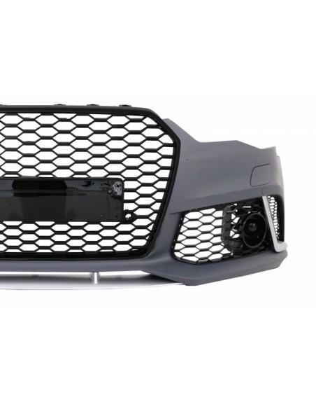 Paraurti anteriore con paraurti posteriore RS6 Design paraurti nero per Audi A6 4G Facelift (15-18).