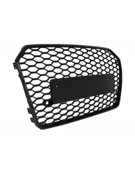 Paraurti posteriore Valance diffusore e scarico suggerimenti con griglia anteriore RS6 Design paraurti nero per Audi A6.