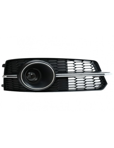 Paraurti inferiore griglia ACC copre griglie laterali per Audi A6 C7 4G S Line Facelift (15-18) Chrome Edition.