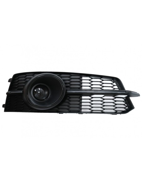 Paraurti inferiore griglia ACC copre griglie laterali per Audi A6 C7 4G S Line Facelift (15-18) Black Edition.