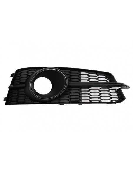 Paraurti inferiore griglia ACC copre griglie laterali per Audi A6 C7 4G S Line Facelift (15-18) Black Edition.