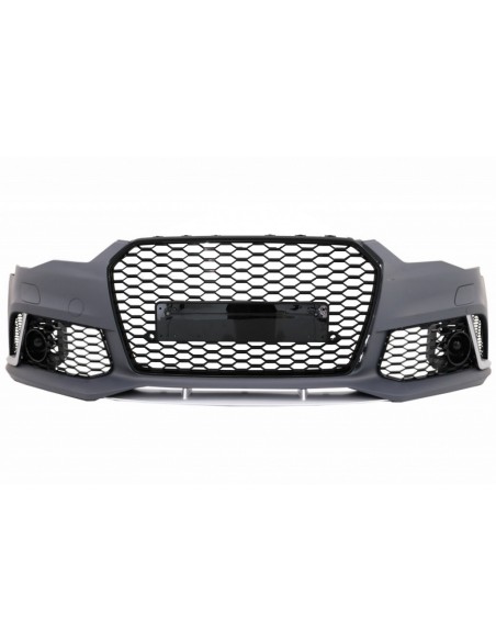 Labbro anteriore dello spoiler con Add-On del paraurti per la progettazione di facelift RS6 di Audi A6 C7 4G.