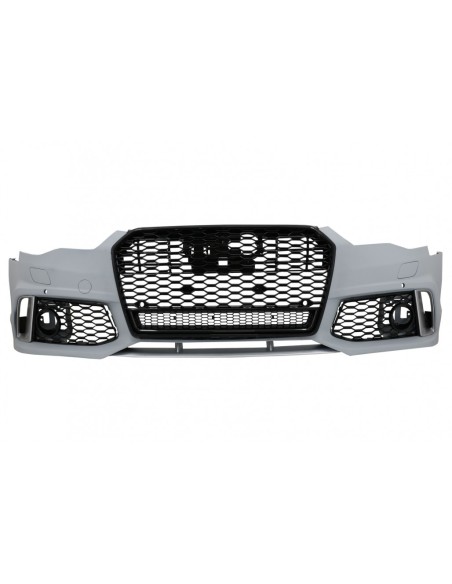 Paraurti anteriore con griglia per Audi A6 C7 4G Facelift (15-18) RS6 Design.