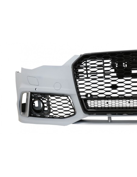Paraurti anteriore con griglia per Audi A6 C7 4G Facelift (15-18) RS6 Design.
