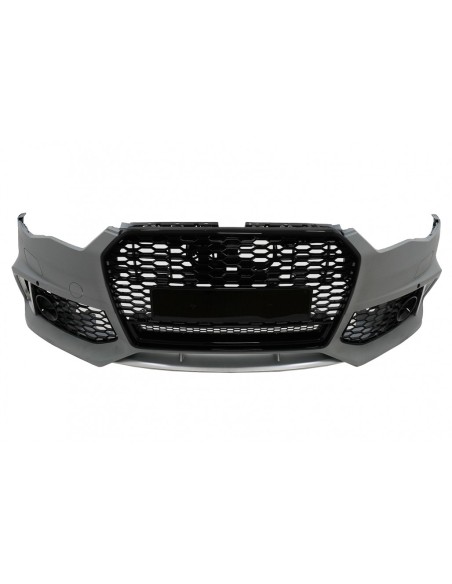 Paraurti anteriore con griglia centrale per Audi A6 C7 4G Facelift (15-18) RS6 Design.