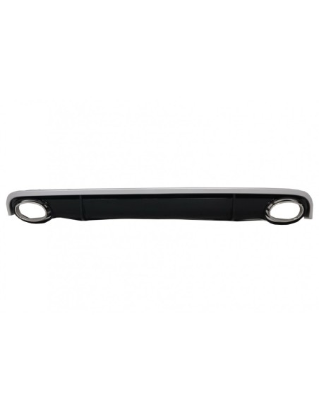 Paraurti posteriore Valance diffusore d'aria con scarico suggerimenti RS7 Design per Audi A7 4G (10-14).