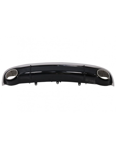 Paraurti posteriore Valance diffusore d'aria con scarico suggerimenti RS7 Design per Audi A7 4G (10-14).