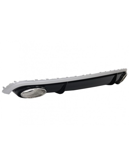 Paraurti posteriore Valance diffusore d'aria con scarico suggerimenti RS7 Design per Audi A7 4G (10-14).