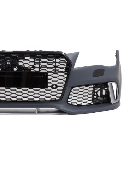 Paraurti anteriore con griglia RS7 Design w/ Griglia per Audi A7 4G Pre-Facelift (10-14).