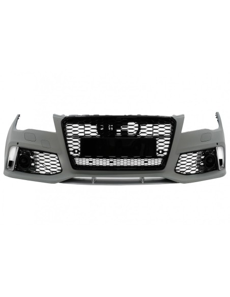 Paraurti anteriore w/ griglia centrale per Audi A7 4G Pre-Facelift (10-14) RS7 Design
