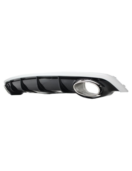 Paraurti posteriore Valance diffusore w/ scarico suggerimenti per Audi A7 4G Facelift (15-18) RS7