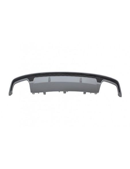 Paraurti posteriore Valance diffusore d'aria w/ scarico tubi di coda per AUDI A7 4G Facelift (15-18) S7 Design