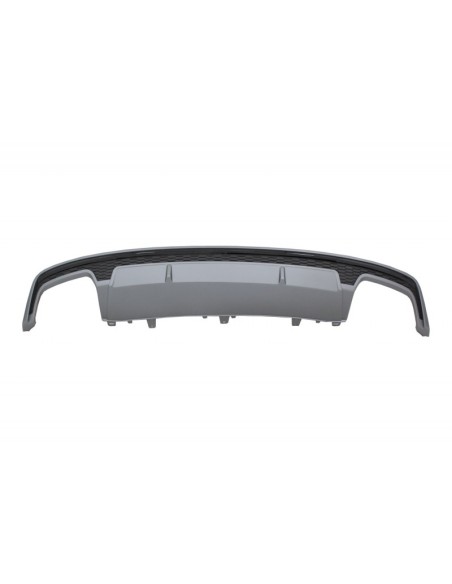 Valance posteriore diffusore d'aria w/ scarico e griglia anteriore per AUDI A7 4G Facelift (15-17) S7 Design