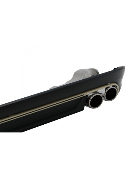 Paraurti posteriore diffusore Valance w/ scarico per Audi A8 D4 Facelift (15-17) S8 Design