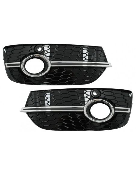 Fendinebbia copre le griglie laterali per Audi Q3 8U (11-14) RS Chrome