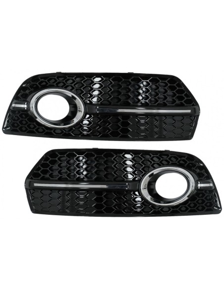 Fendinebbia copre le griglie laterali per Audi Q5 SUV 8R (08-11) RS Chrome