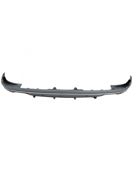 Paraurti posteriore Valance diffusore w/ scarico per Audi Q5 8R (09-16) Platinum Grey Chrome