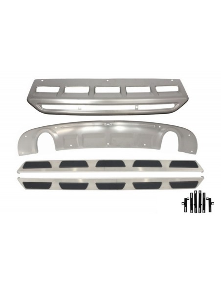 Pattini Off Road Running boards Passaggi laterali per Audi Q5 8R Facelift (13-16) Design OEM