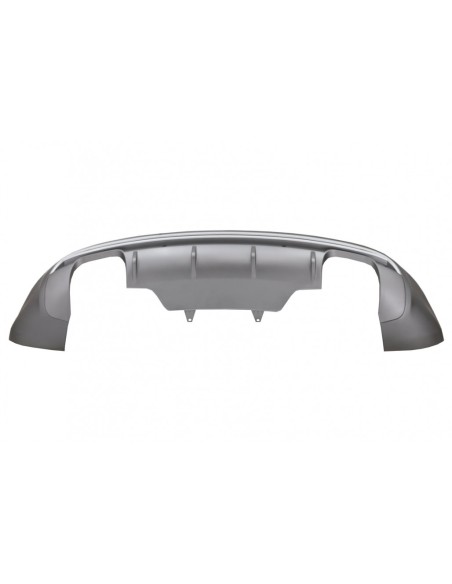 Paraurti posteriore Spoiler Valance diffusore doppia uscita per Audi Q5 8R Facelift (13-16) SE