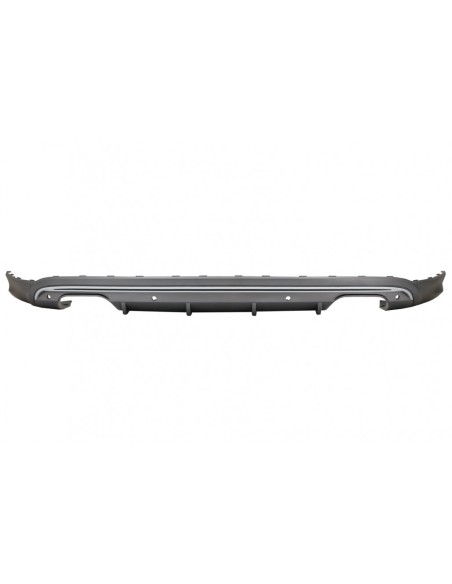 Paraurti posteriore Spoiler Valance diffusore doppia uscita per Audi Q5 8R Facelift (13-16) SE