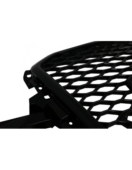 Griglia anteriore per Audi Q5 8R Facelift (12-15) Piano Nero
