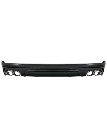 Paraurti posteriore Spoiler Valance diffusore doppia uscita per Audi Q5 SUV FY S-Line (18-)