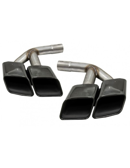 Scarico Tubi Marmitta Audi Q7 4M (15-19) SQ7 Nero