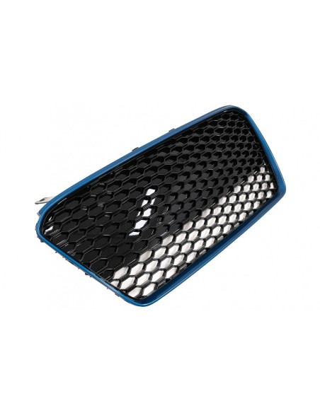 Griglia Ant. Audi R8 42 1st Gen. Facelift (13-15) RS Nero Lucido Blu