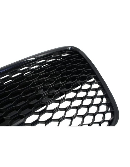 Griglia Ant. Audi R8 (07-12) Honeycomb Piano Nero