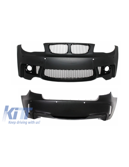 Corredo per personalizzare l'aspetto della BMW Serie 1 E87 E81 Hatchback (04-11) con design 1M e PDC (Park Distance Control)