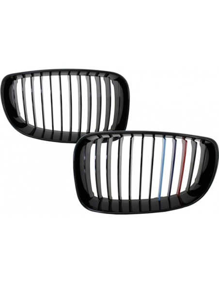 Griglie renali centrali per BMW 1 Serie E81 E82 E87 E88 M1 M (07-11) LCI M-Power 3 Colore