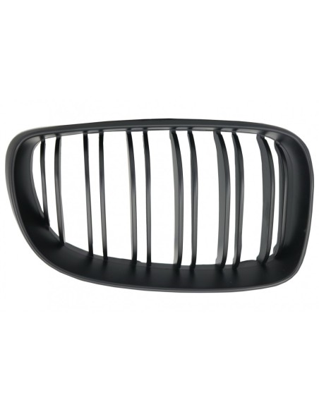 Griglie centrali per BMW 1 Serie E81 E82 E87 E88 M1 M (07-11) LCI Doppia striscia M Design Nero opaco