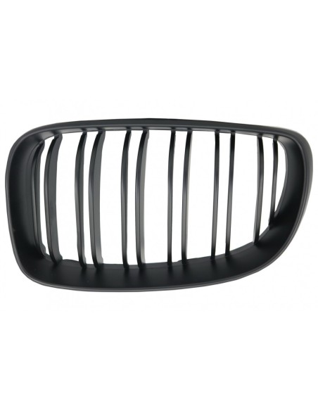 Griglie centrali per BMW 1 Serie E81 E82 E87 E88 M1 M (07-11) LCI Doppia striscia M Design Nero opaco
