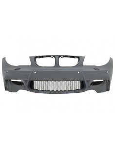 Paraurti anteriore per BMW 1 serie E81 E82 E87 E88 (04-11) 1M Design w/ Air Duct Vent 2