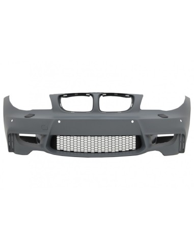 Paraurti anteriore per BMW 1 serie E81 E82 E87 E88 (04-11) 1M Design w/ Air Duct Vent