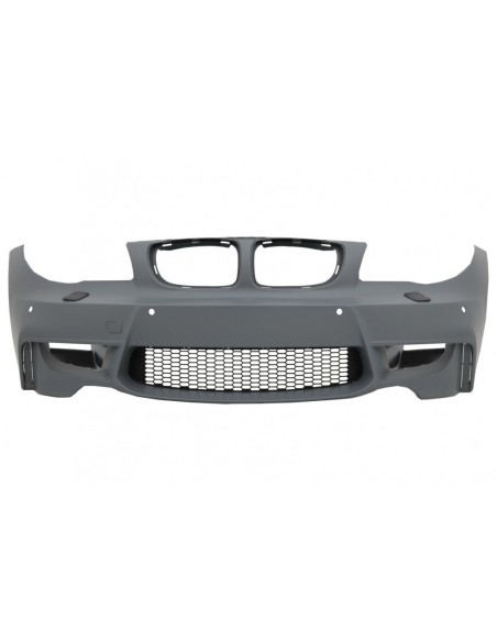 Paraurti anteriore per BMW 1 serie E81 E82 E87 E88 (04-11) 1M Design w/ Air Duct Vent