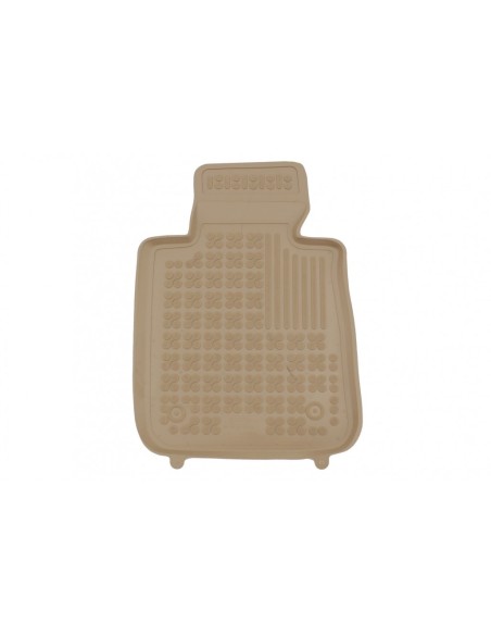 Tappetino gomma beige per BMW Serie 1 E87 (04-11) F (11-08.14) F LCI (15-06.19)