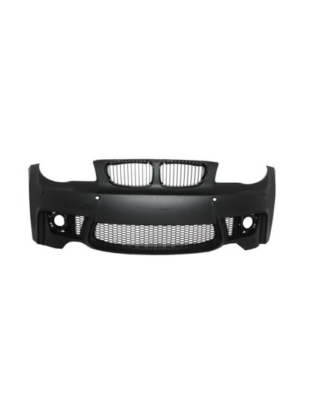 Paraurti anteriore w/ fendinebbia e gonne laterali per BMW 1 Serie E87 (04-12) 1M Design