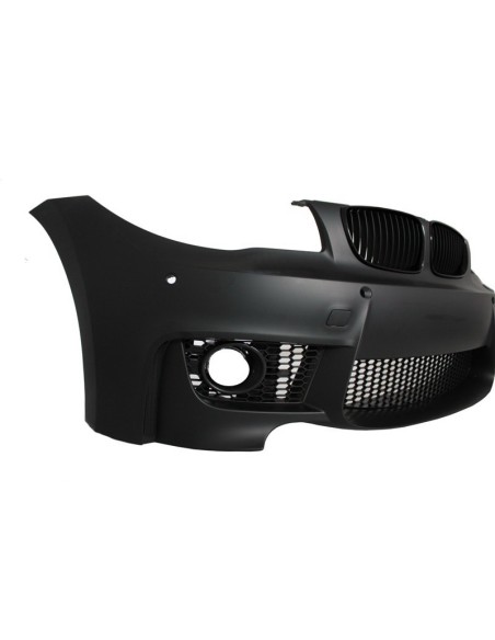 Paraurti anteriore w/ fendinebbia e gonne laterali per BMW 1 Serie E87 (04-12) 1M Design