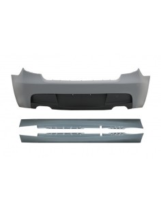 Paraurti posteriore w/ laterali per BMW Serie 1 E87 Hatchback (04-11) Design w/ out PDC