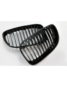 Griglia centrale del rene per BMW 1 Serie E81 E82 E87 E88 LCI (07-11) Piano Nero 2