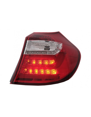 Fanali posteriori a LED per BMW 1 Serie E81 E87 (04-08.07) Rosso Chiaro